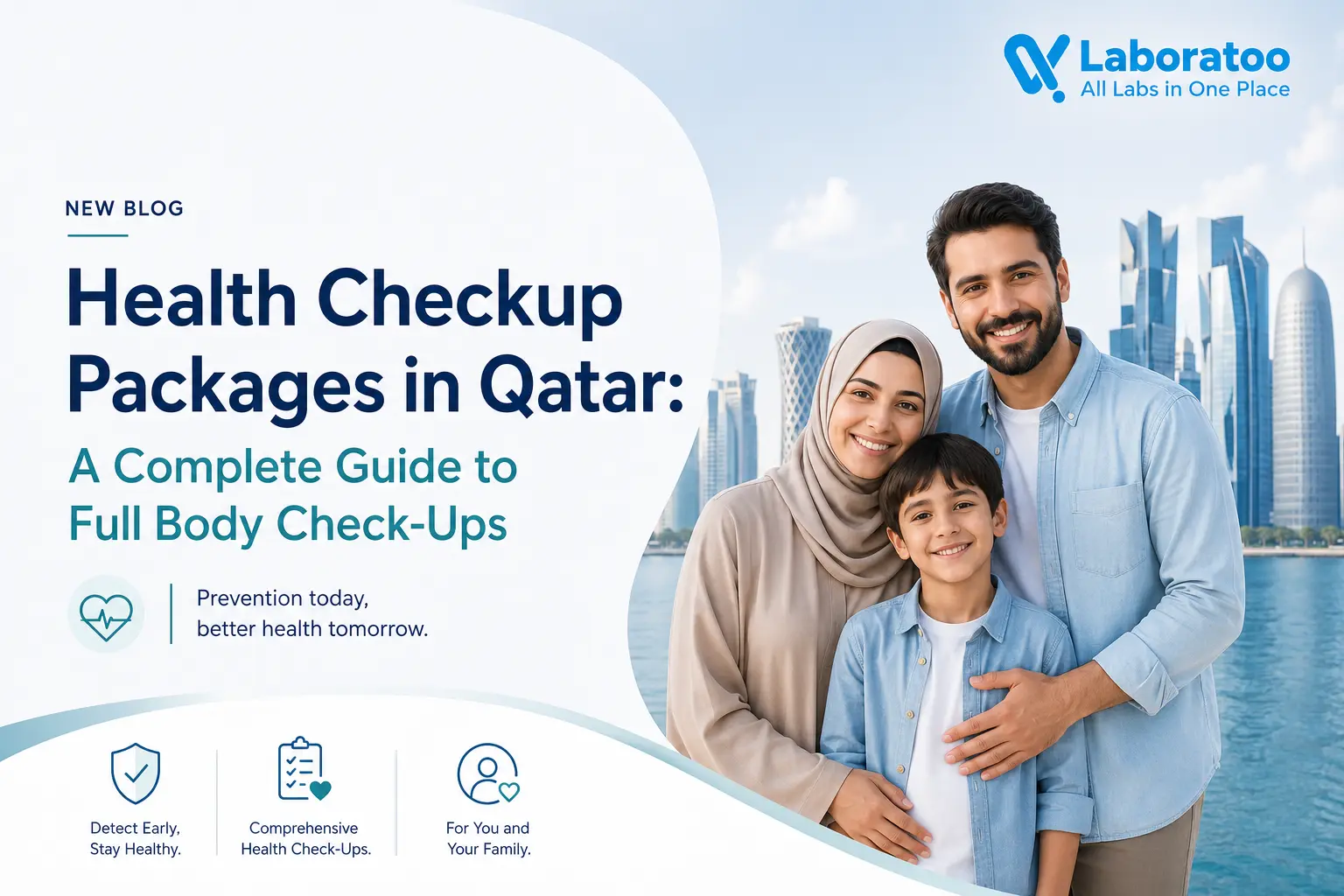 Health Checkup Packages in Qatar – Complete guide to full body check-ups for individuals and families by Laboratoo.