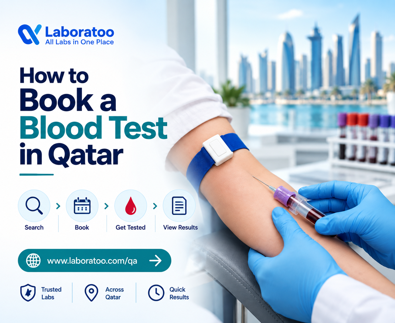How to book a blood test in Qatar – step-by-step guide to finding and booking a lab test online through trusted medical laboratories in Doha and Qatar