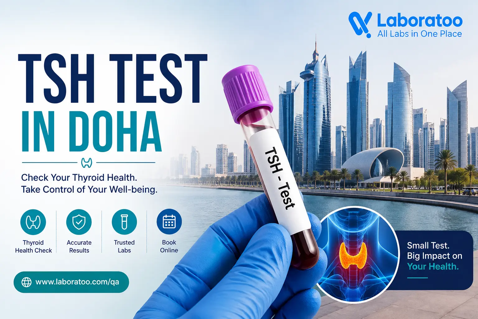 TSH Test in Doha: What It Checks and When You Should Get One