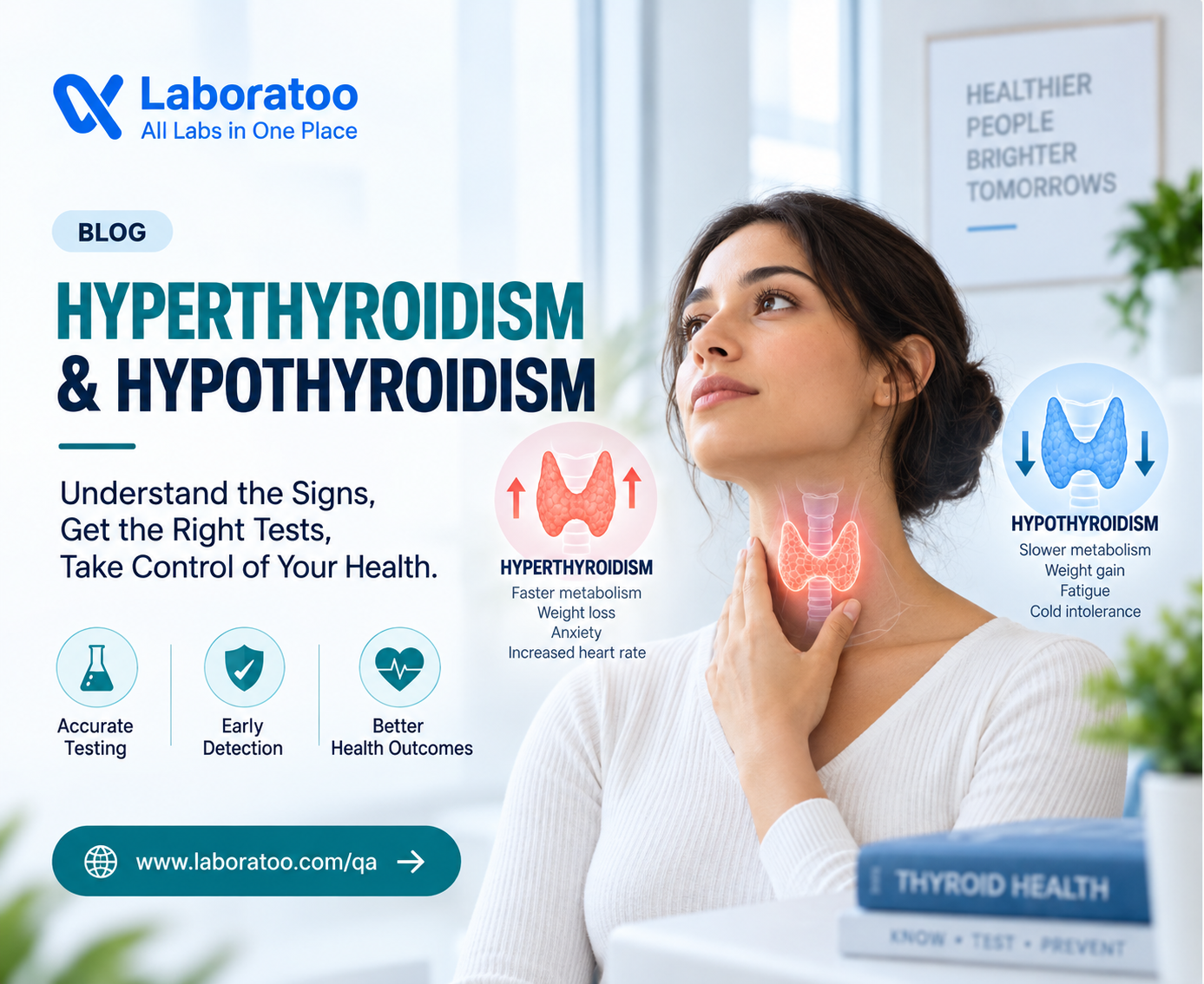 Hyperthyroidism vs Hypothyroidism: Symptoms, Causes, and Thyroid Tests