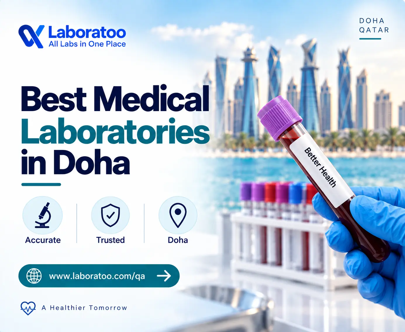 Best medical laboratories in Doha providing advanced diagnostic testing and laboratory services